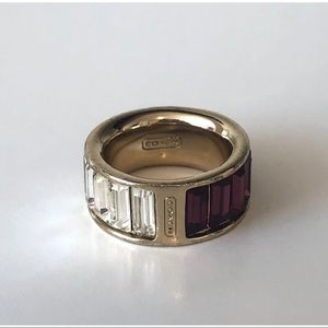 Coach- Purple Ombré Ring